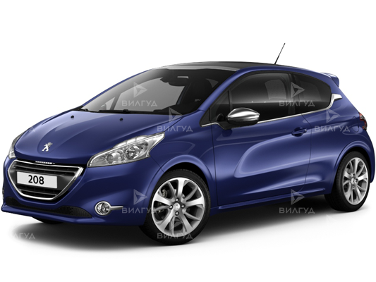 Прокачка тормозов Peugeot 208 в Благовещенске