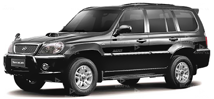 Замена задней балки Hyundai Terracan в Благовещенске